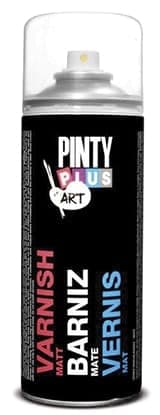 VARNISH in spray for arts and crafts Pintyplus