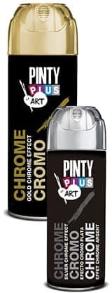 CHROME EFFECT spray paint Pintyplus