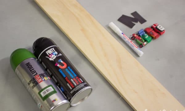 Hold magnets post paint