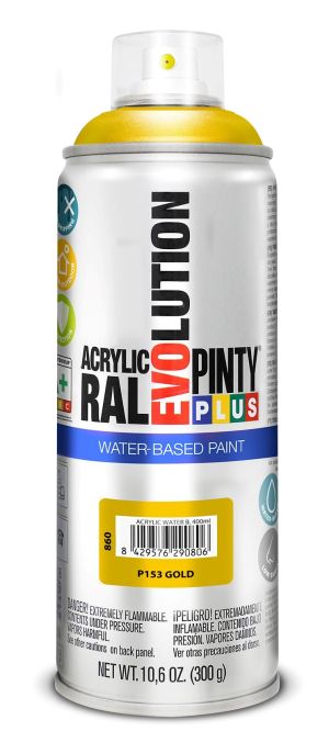 Pintyplus Evolution METALLIC WATER-BASED spray paint