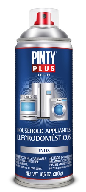Inox household appliances spray paint Pintyplus Tech