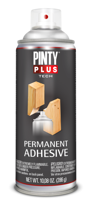 Adhesivo permanente en spray Pintyplus Tech