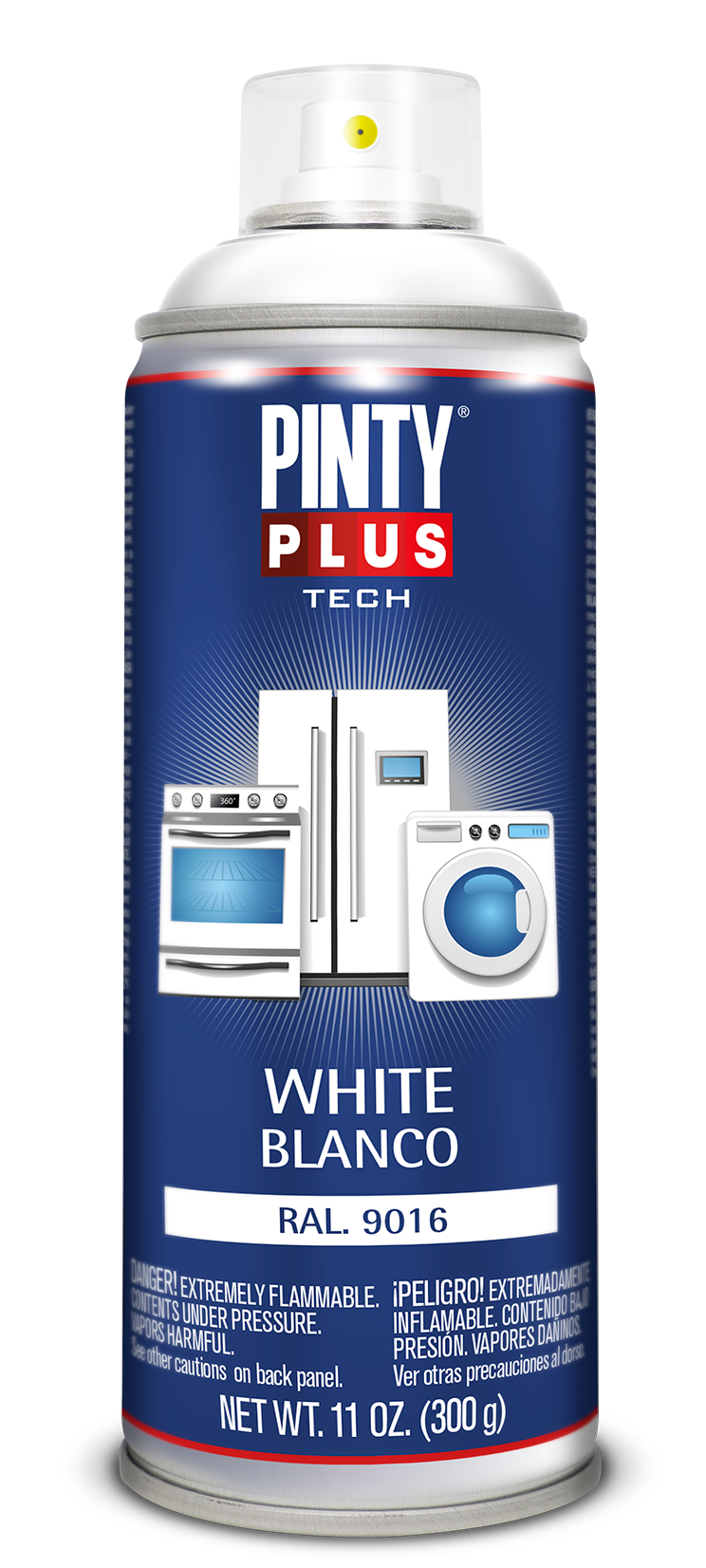 White household appliances spray paint Pintyplus Tech