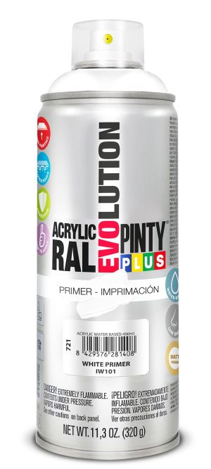 Imprimación en spray BASE AGUA Pintyplus Evolution